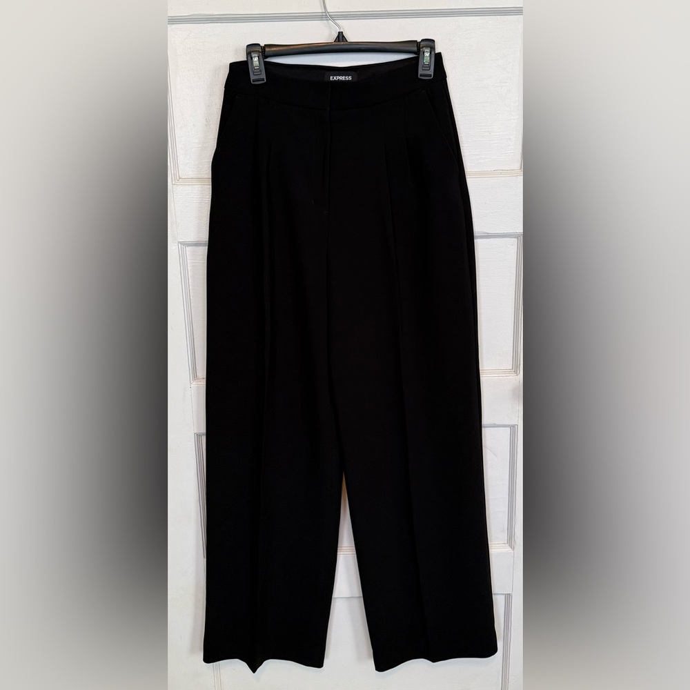 Express Black Wide Leg Women's Trouser